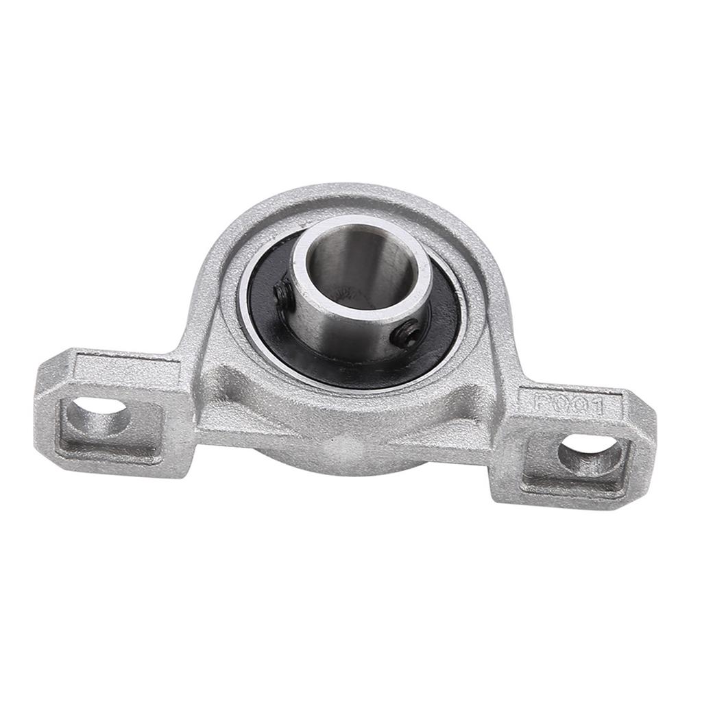 KP001 12mm Pillow Block Bearings Flange Bore Auto Self Adjust Center Mounted Support