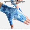 Cycling Glove Nonslip Breathable Fingerless Glove Nonslip Half Finger Fishing Glove for Outdoor Camping Hiking