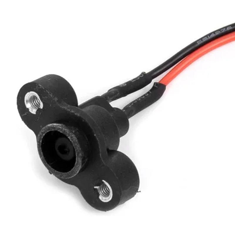 Power Cable Connector Power Charging Cable Port for ES1 ES2 ES3 ES4 Electric Scooter Charging Port Assembly Enduring