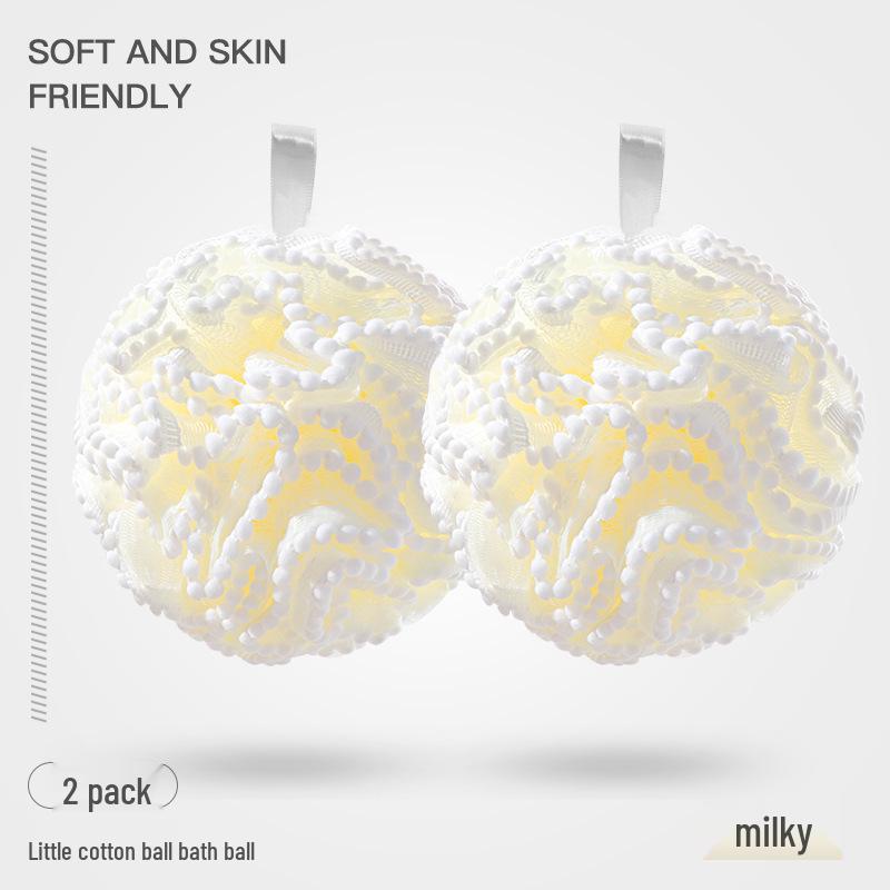 High-End Non-Dispersing Super Soft Exfoliating Bath Flower Ball for Men and Women
