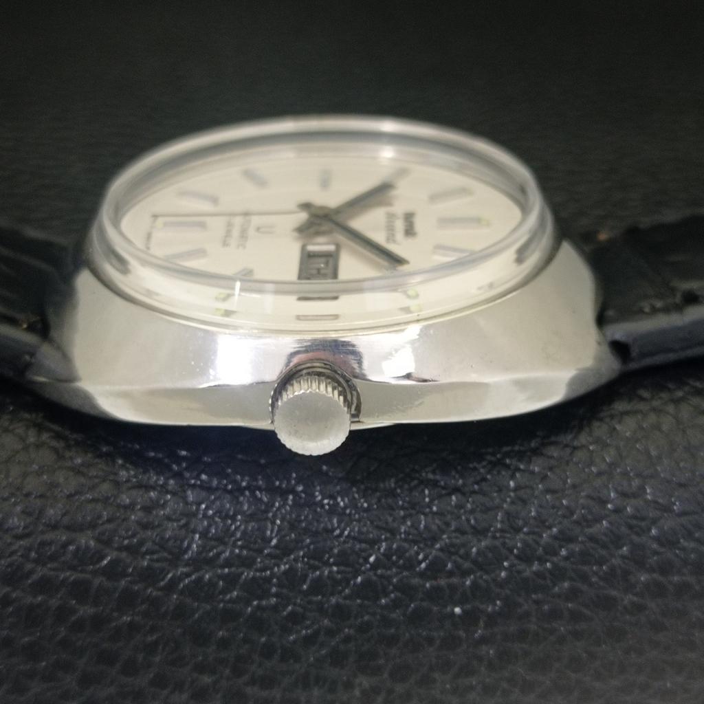 AUTOMATIC VINTAGE HMT ARVIND INDIAN 6501 MENS ORIGINAL DIAL WATCH a703273-1 R213a-a703273