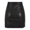 Urban Classics Womens/Ladies Biker Faux Leather Skirt
