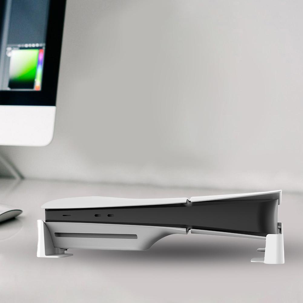 For PS5 Slim Console Base Stand Accessories Side Stand Base Horizontal Holder for Playstation 5 Slim Disc & Digital Edition
