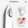 1Pcs Nail Art Cuticle Scissor Nippers Clipper Dead Skin Remover Cut Plier Manicure Stainless Steel Trimming Pedicure Care Tools