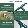 120/180/270cm Outdoor House Canopy Complete Plant Gardening Green with Frame Cover Tunnel New Greenhouse Flower Garden Shed