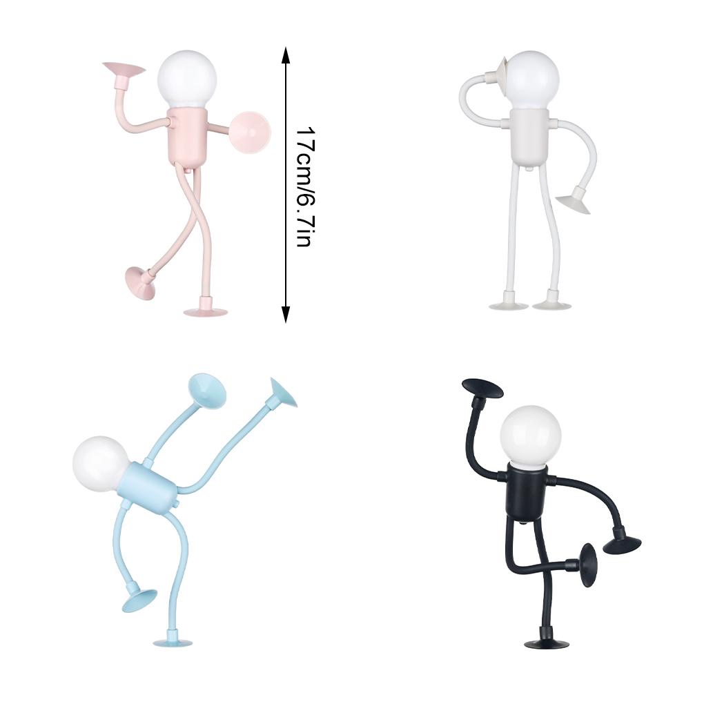 Funny Sportsman Night Light Enjoy Flexible Inverted And Suspended Athlete Designs Changeable Shape