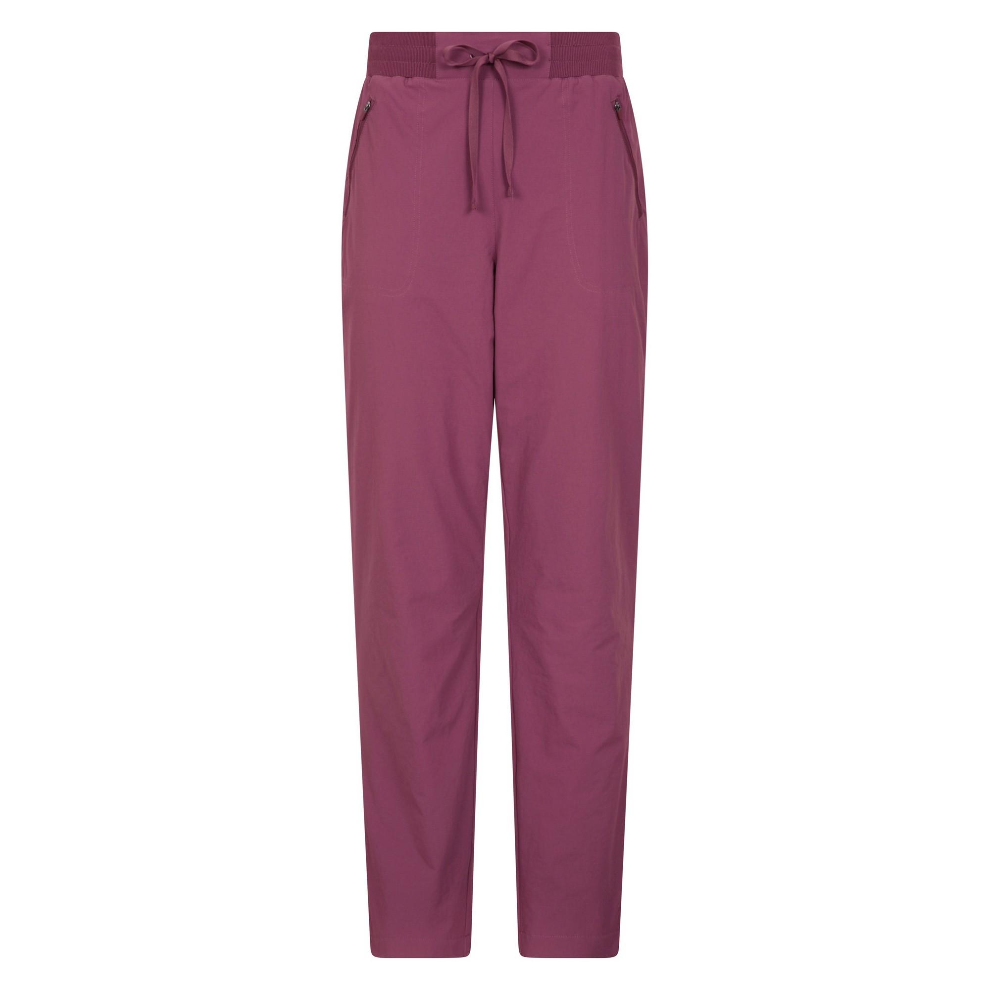 Pantalones de invierno con forro polar Explorer para mujer de Mountain Warehouse 8 UK S borgoña