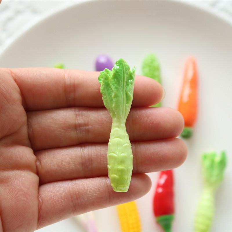 DIY Resin Vegetable Accessories: Hair Clips, Phone Cases, Keychains, Pendants, Shoe Buckles & Ornaments