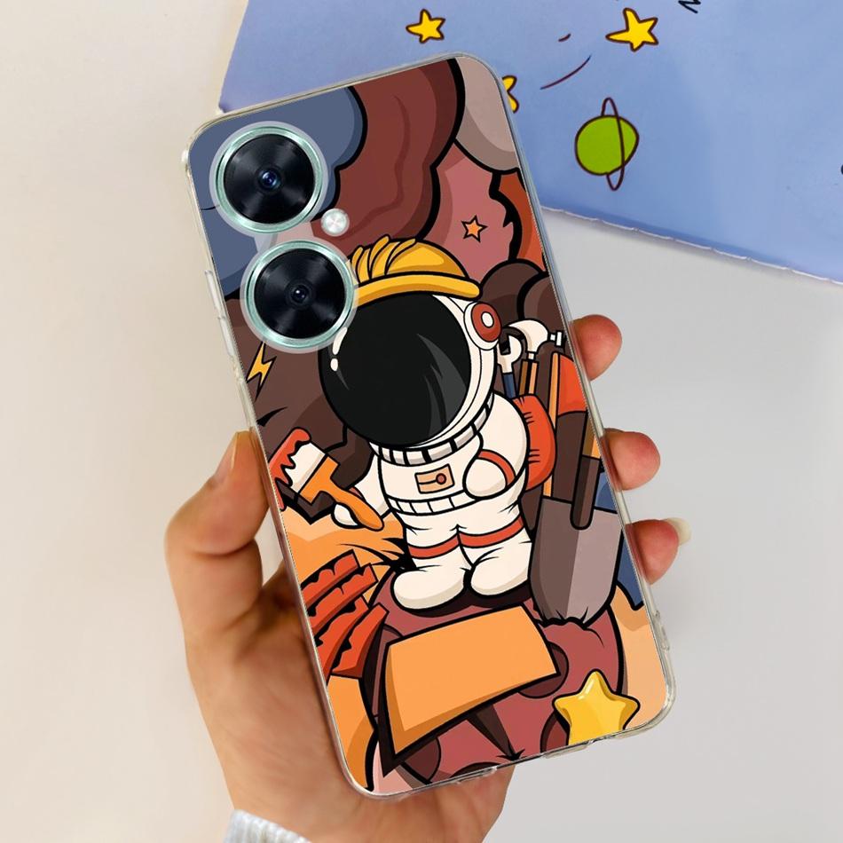 Fashion Elegant Pattern Phone Case For Huawei Nova 11i Soft Silicone TPU Back Cover For Huawei Nova11i 4G MAO-LX9