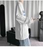 2023 Men's Autumn Long-Sleeve Trendy Hong Kong Style Sweatshirt - Loose Casual Couple Bottoming Shirt