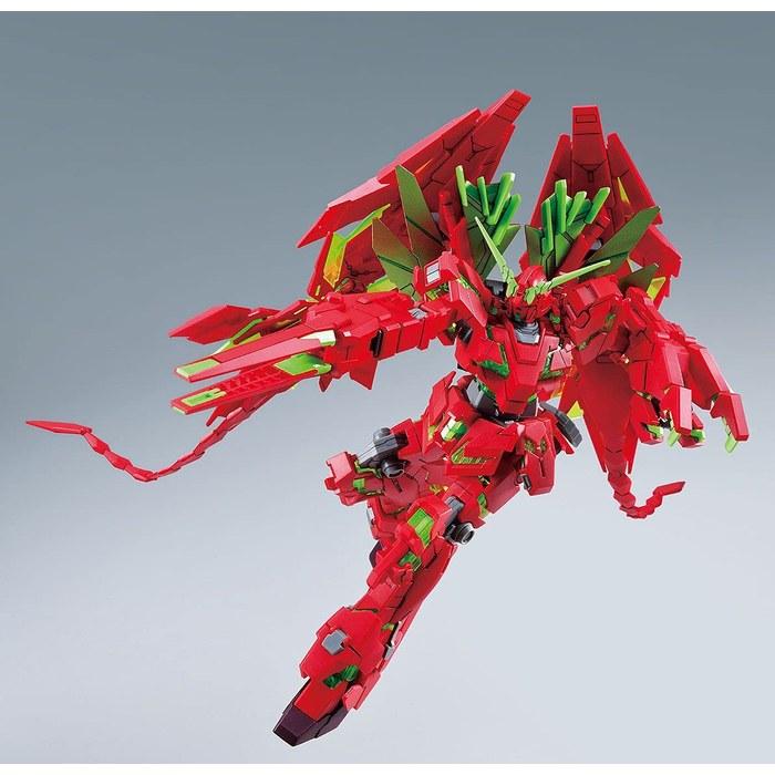 Bandai HG 1/144 Unicorn Gundam Perfectibility (Destroy Mode) (Final Battle Spec) Ver.GSF Gundam UC Clear Green Miniature
