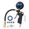 Digital Tire Pressure Gauge and Inflator 250PSI with Rubber Hose Quick Connect Coupler Large Display for Car Truck SUV