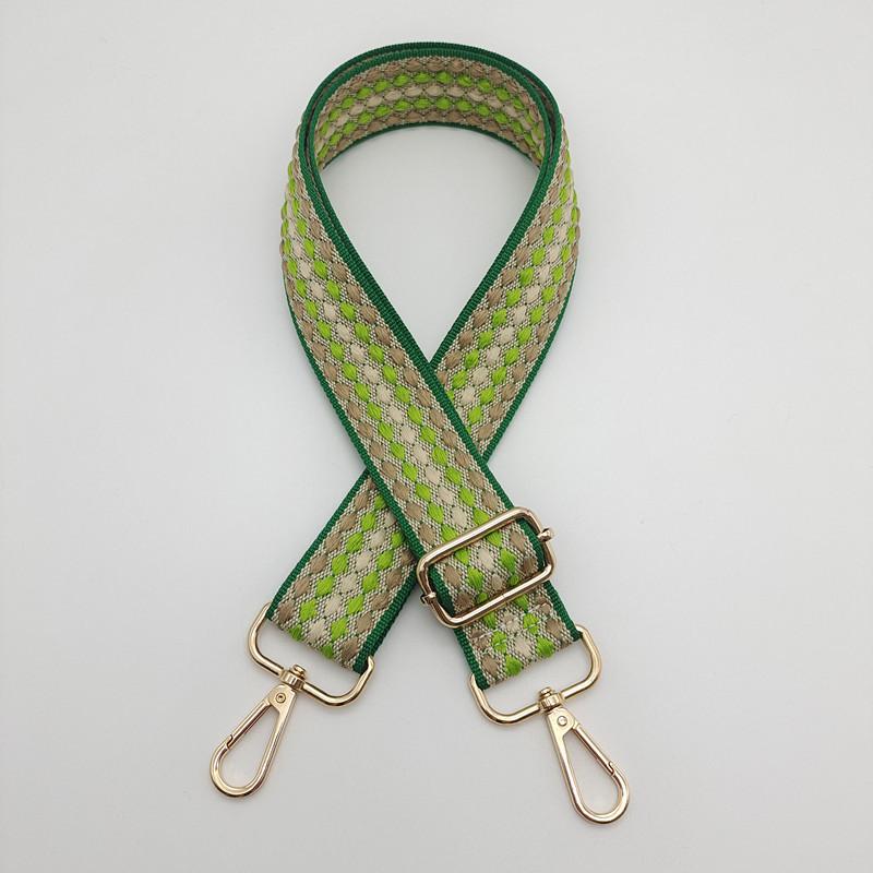 Plaid Women's Bag Webbing Simple Fashion Backpack Strap Widened and Thickened Wear-resistant Tote Bag Strap Bag Accessories