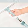 Telescopic Folding Silicone Floor Scraper & Squeegee Broom for Bathroom and Hair Removal