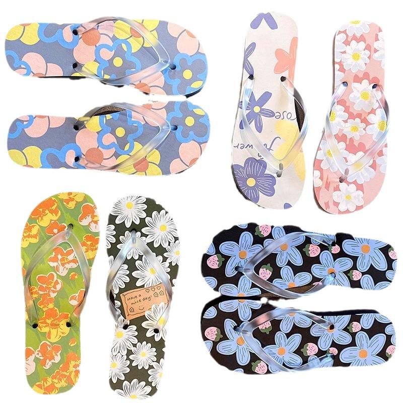 Women's Summer Non-Slip Beach Toe-Post Flip-Flops - Fashionable Couple Style