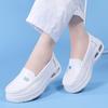 Nurse Shoes Women's Summer Leather Thick-soled Soft-soled Breathable Work Medical Shoes Spot