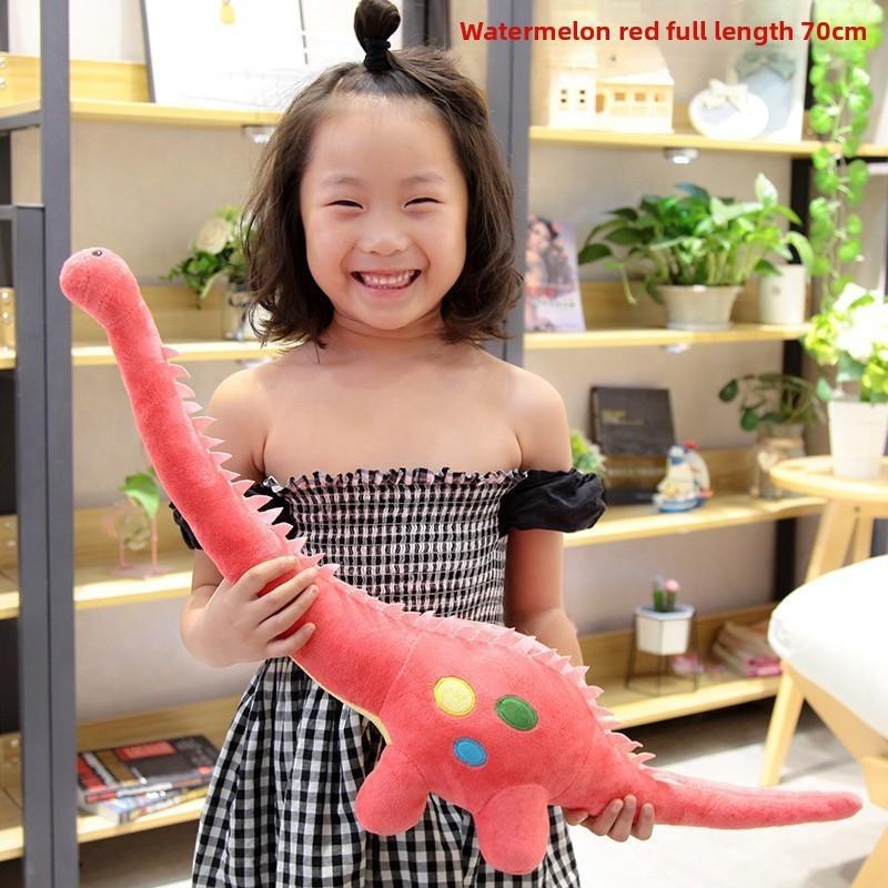 Dinosaur Plush Toy Pillow For Kids Soft Short Plush Cartoon Gift For Boys Girls