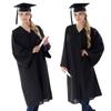 Grad University Mortarboard Hat Graduation Gown Set 2023 Happy Graduation Bling Removable Tassel