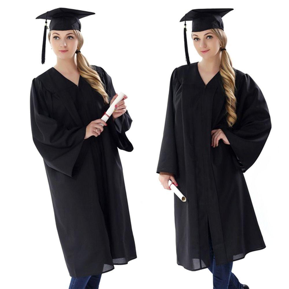 Grad University Mortarboard Hat Graduation Gown Set 2023 Happy Graduation Bling Removable Tassel