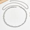 HY  New Gold Plated Alloy Rhinestone Flower Fine Beach Sexy Belt Slender Waist Body Chain Jewelry for Women