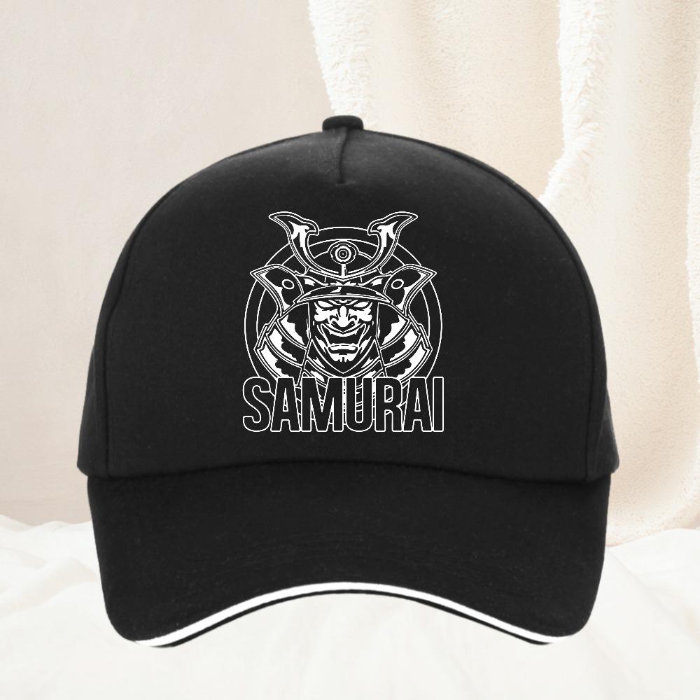 Japanese Samurai Printed Baseball Cap Cool Summer Unisex Versatile Outdoor Sun Protection Hats