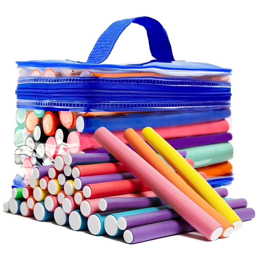 42 Pcs/Lot Heatless Curling Rod Soft Sponge Hair Curler Roller Foam Bendy Twist Curls Tool DIY HairStyling Hairdressing Tools