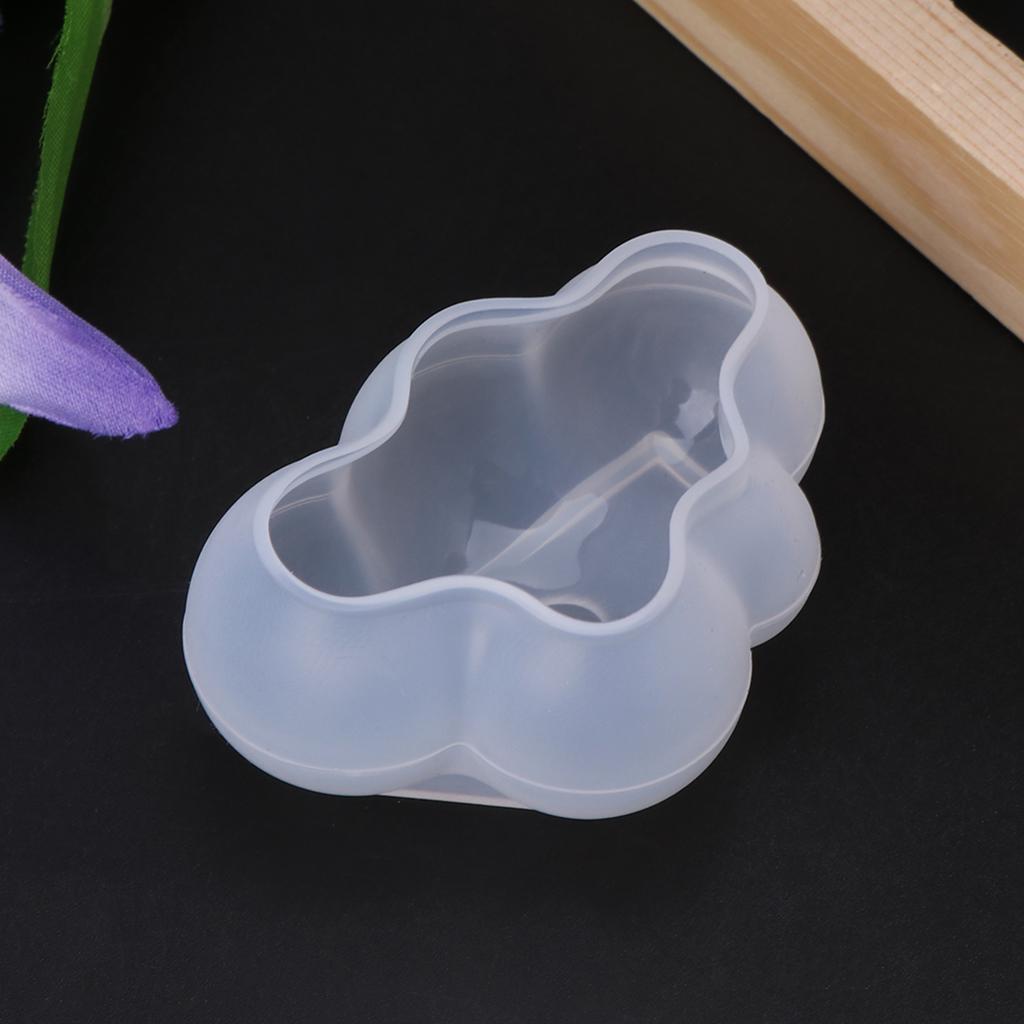 

Форма для изготовления эпоксидной смолы в виде облака 3D своими руками, изготовление ювелирных изделий из силикона, легкое извлечение для декора шоколада из помадки M