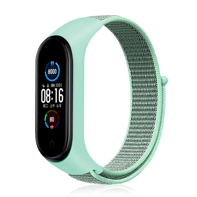 Bracelet for Mi Band 10 8 7 9 Strap Nylon Sport Loop Watch Belt Pulsera Correa Mi Band 4 Wristband Xiaomi Mi Band 5 6 3 Bracelet
