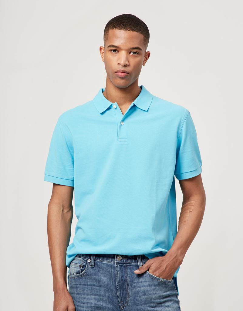 Pique Polo Short Sleeve Collared Shirt 011502 [24Color] (A Type)