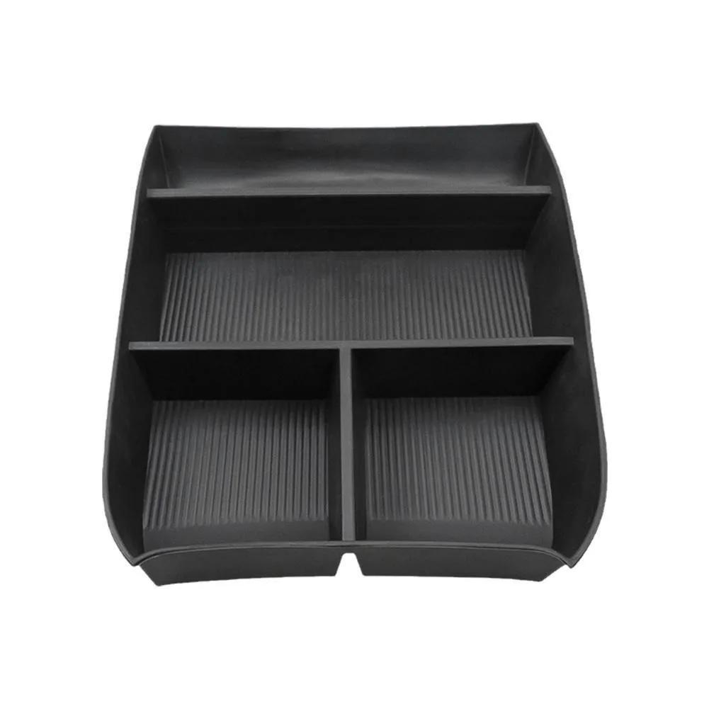 For Hyundai Palisade 2019-2025 Central Console Armrest Lower Storage Box Tray Holder Car Interior Case ABS Compartment Auto Part