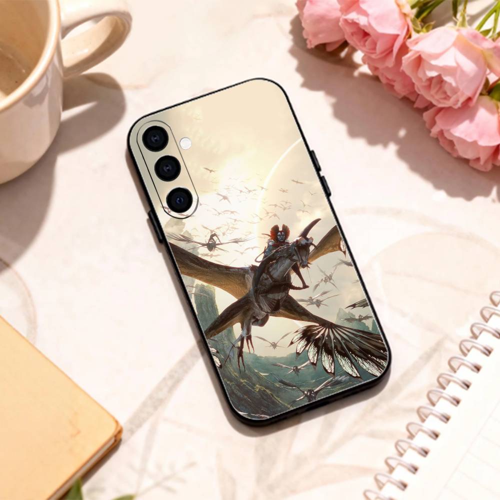 A-Avatar F-Fire and A-Ash Hot Movie phone Case For Samsung Galaxy A73,A72,A71,A70,A53,A52,A51,Others Soft Black Shell