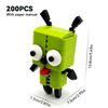 Alien Robot Dog Creative Model Building Blocks Kit Toys Collection Ornaments for Enthusiasts & Children Christmas Birthday Gift
