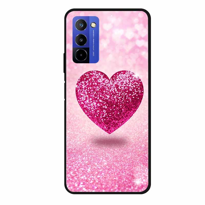 For Wiko 10 Case 6.75" Luxury TPU Soft Silicone Back Cover Phone Case for Wiko 10 Wiko10 Coque Protective Antichoc Love Fundas