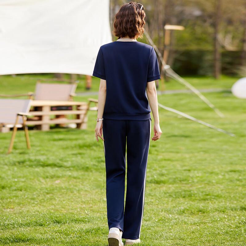 Paster Women's Summer Casual Two-Piece Set