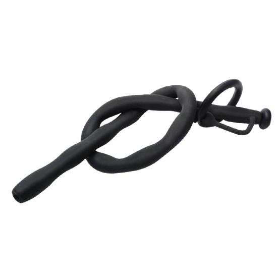 Urethral Catheter Dual Use Expansion Stimulate Super Long Hollow Guided Urethral Manual Masturbation Rod