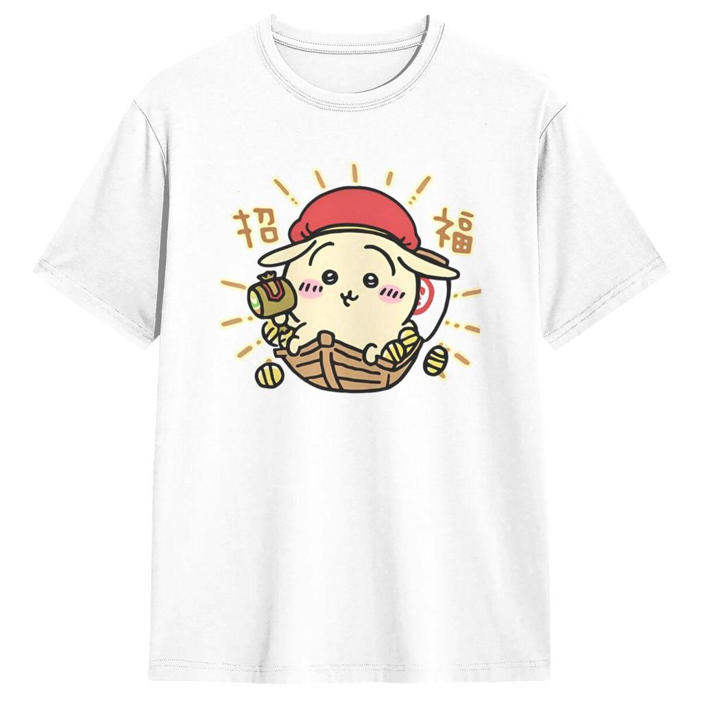 Chiikawa Hachiware T Shirt Hipster T-Shirts Short Sleeve Classic Tops Summer 100 Cotton Breathable 4XL 5XL 6XL Tees