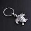 Personalized Sea Turtle Keychain - Engraved Animal Charm Gift
