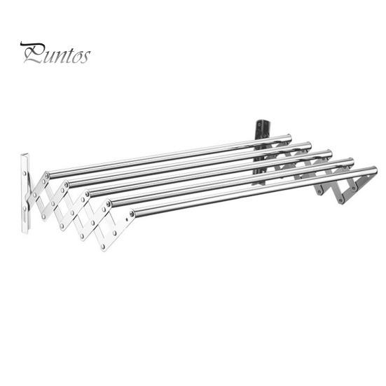 

Настенная сушилка для белья, устойчивая к коррозии, расширяемая, выдвижная, простая в установке, сушилка для белья в ванной комнате L