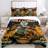 3pcs Halloween Horror Printed Bedding Set, Soft and Comfortable Quilt Cover for Bedroom, Guest Room .H045