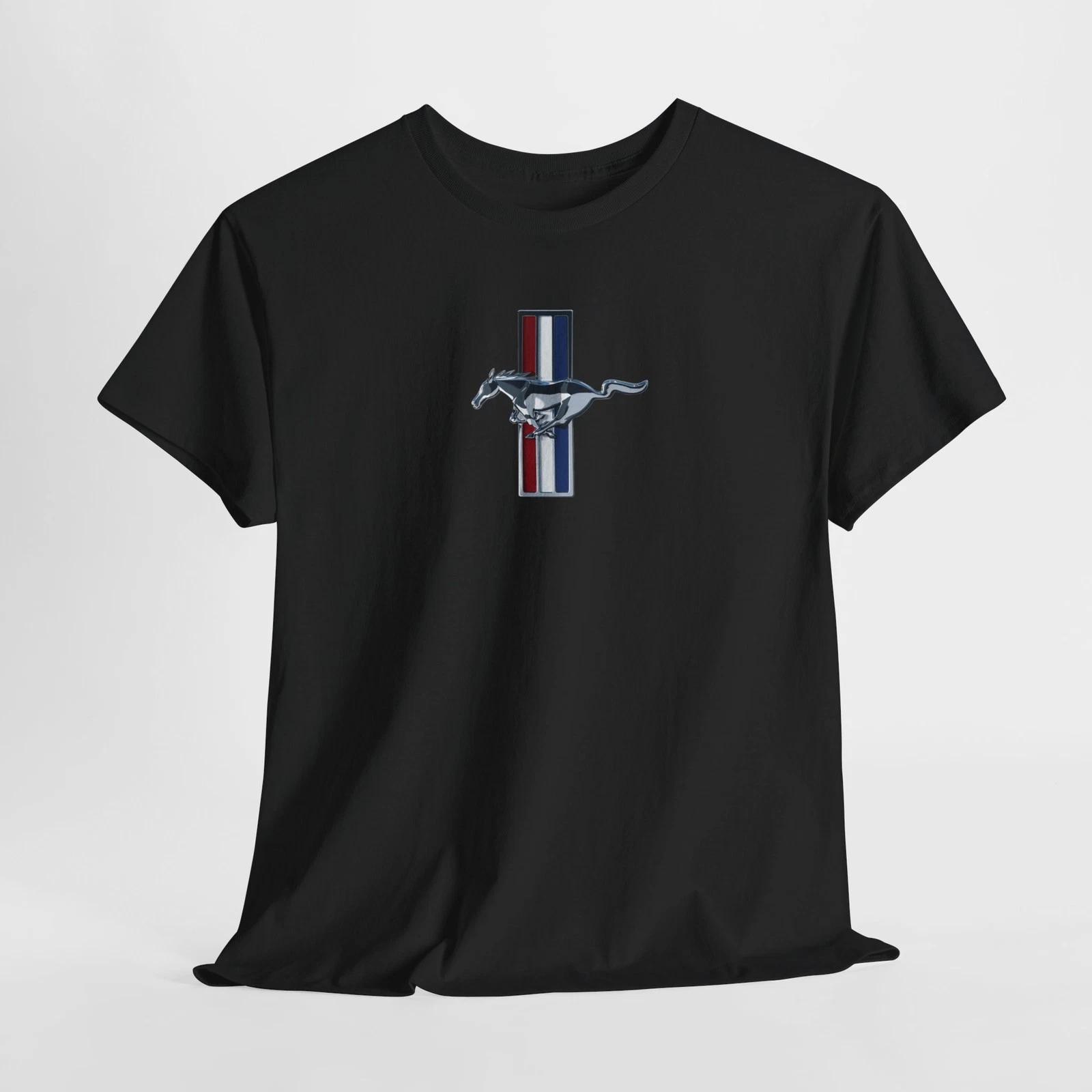 Men s and Women s T-shirts Ford Mustang Black T-Shirt – Unisex Muscle Car Tee for Men or Women XXXXL