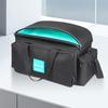 DJ Cable File Bag Large Capacity DJ Bag with 4 Detachable Dividers DJ Cabel Organizer Case for Sound Equipment DJ Gear Musician
