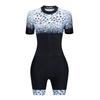 FRENESI Unisex Cycling Triathlon Suit Short Sleeve Summer Quick-Dry Performance Wear Road Bike Riding Multi-Sport Training