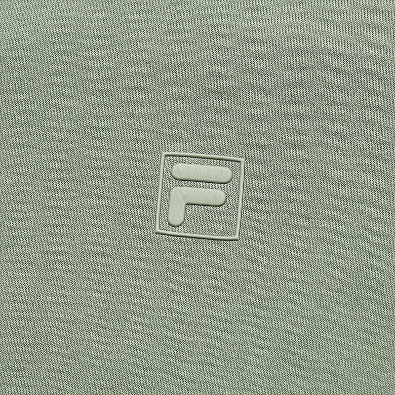 FILA White Fashionable Casual Loose Knit Hoodie Men Tops F11M543505FKK