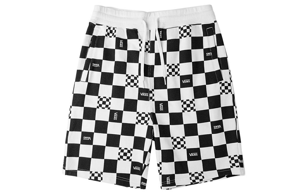 Vans Casual Shorts Unisex Black White VN0A7PZDYAO