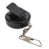 Wire Rope Retractable Buckle Antilost Keychain Wire Fishing Clipon Retractor Tool