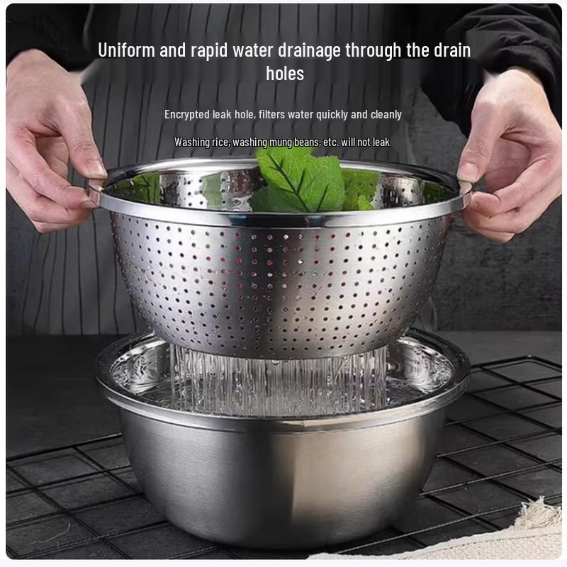 Bestor European Stainless Steel Basin Set