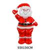 1 Oversized Standing Santa Claus Foil Balloon Christmas Holiday Party Decorations New Year's Birthday Supplies Easter Gifts