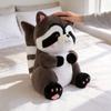 Raccoon Plush Toy Soft Cute Animal Doll For Kid Gift And Birthday Present