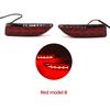 Car Rear Bumper Reflector Light for Toyota Corolla 2011 2012 2013 for Lexus CT200h Sequential Turn Signal Brake Lamp