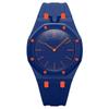 Mens Octagonal Quartz Watch With Silicone Strap For Fashion And Casual Wear